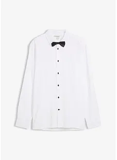 Chemise 100% coton et nœud papillon (ens. 2 pces), bonprix
