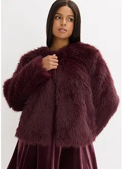 Veste en peluche, bonprix
