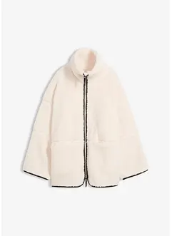 Oversize Teddy-Fleece Jacke, bonprix