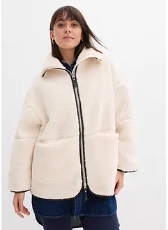 Veste oversize en polaire peluche, bonprix