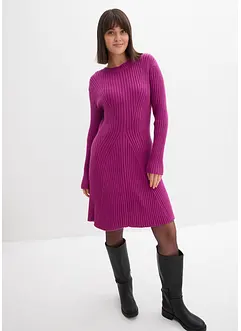 Robe courte en maille douce, bonprix