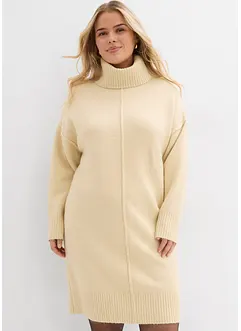 Robe en maille avec couture décorative, bonprix