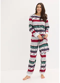 Pyjama aus weicher Baumwolle mit Geschenktasche, bonprix