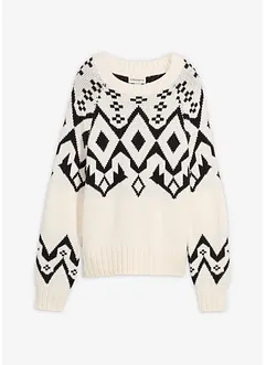 Pull norvégien oversize, bonprix