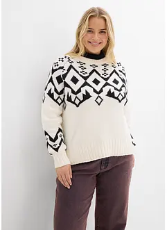 Pull norvégien oversize, bonprix