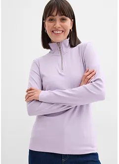 Rippshirt aus softem Viskose-Mix, bonprix