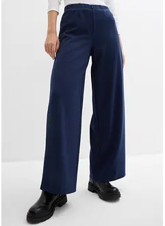 Pantalon large et confortable en Punto di Roma, bonprix