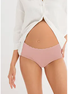 Lot de 3 culottes de grossesse en coton et dentelle, bonprix