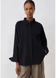 Chemisier en coton et soie, bonprix