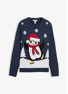 Pullover mit Weihnachtsmotiv, bonprix