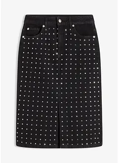 Jeansrock mit Strassapplikation, bonprix