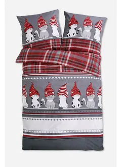 Bettwäsche mit Katzen, bonprix