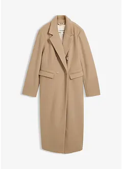 Manteau croisé aspect laine, bonprix