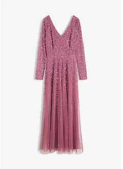 Maxi- oder Abendkleid mit Pailletten, bonprix