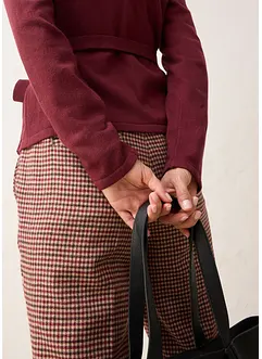 Gilet en maille cache-cœur, bonprix