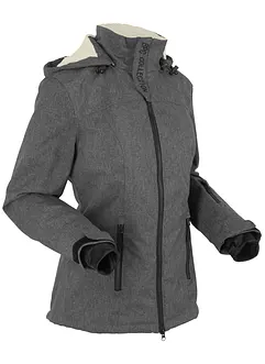 wasserdichte Outdoor-Funktions-Jacke mit Teddyfleece, bonprix