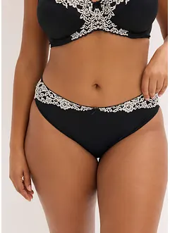 Lot de 2 slips avec dentelle, bonprix