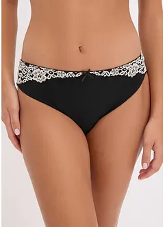 Lot de 2 slips avec dentelle, bonprix