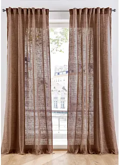 Voilage texturé, différentes tailles (1 pce), bonprix