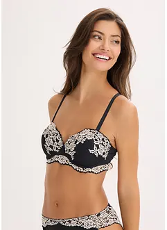 Balconette-BH aus zweifarbiger Spitze (2er Pack), bonprix