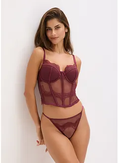 Guêpière avec dentelle, bonprix