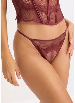 String tanga avec dentelle, bonprix