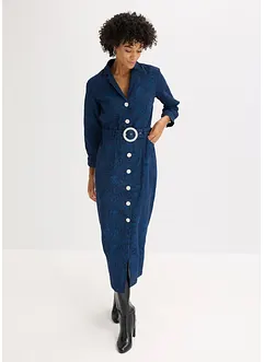 Twillkleid mit Gürtel (2-tlg.-Set), bonprix