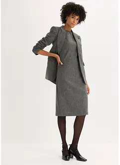 Robe fourreau en Punto di Roma, bonprix