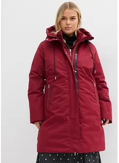 wasserabweisender Outdoor-Mantel, 2in1 Optik, bonprix