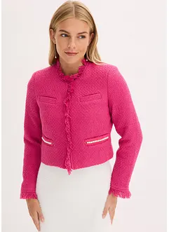 Cropped Bouclé-Blazer, bonprix