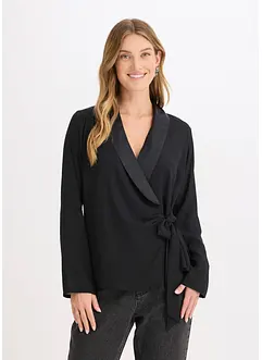 Blouse cache-cœur, bonprix