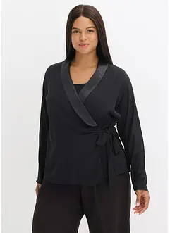 Blouse cache-cœur, bonprix