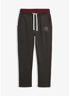 Jogginghose aus reiner Baumwolle mit sportiven Details, bonprix