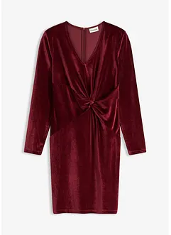 Robe courte en velours brillant, bonprix