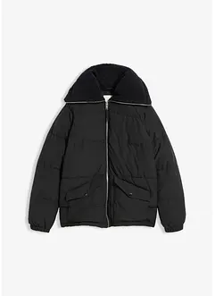 Steppjacke mit Teddykragen, bonprix
