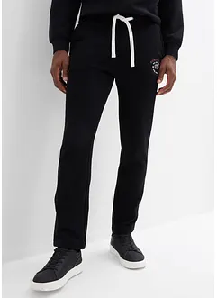 Jogginghose aus reiner Baumwolle mit sportiven Details, bonprix