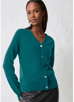 Gilet en maille avec cachemire, bonprix