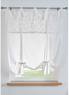 Store à nouettes avec broderie, bonprix