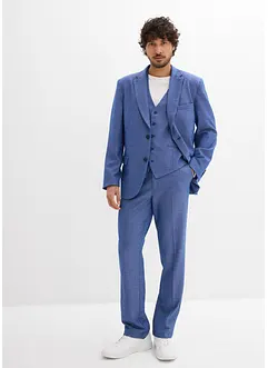 Costume 3 pièces avec gilet croisé, Regular, bonprix