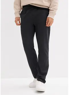 Pantalon de jogging à jambes droites, intérieur gratté doux, bonprix