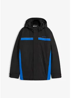 wasserdichte Funktionsjacke mit abnehmbarer Kapuze, bonprix