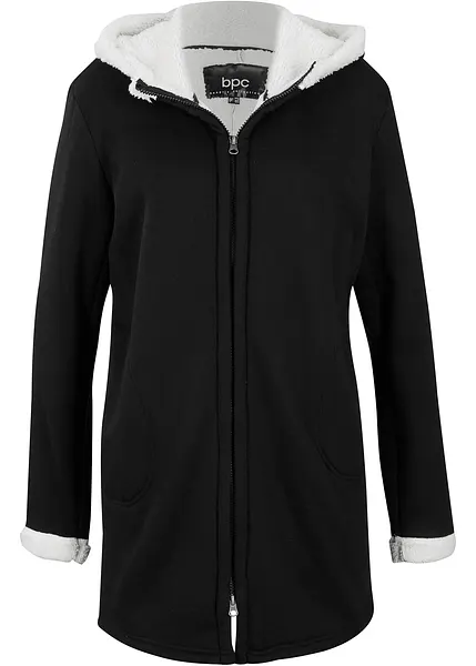 Veste Polaire Femme Grande Taille - Hiver - Capuche Réglable - Fermeture éclair - Couleur Unie - Décontractée