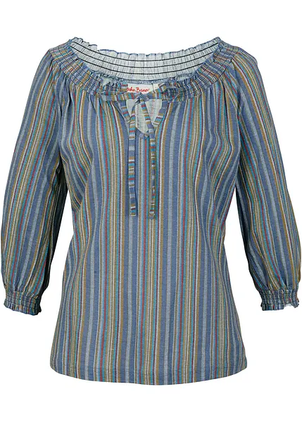 Tunique Fleurie Bonpoint Manches 3/4 Pour Fille - Taille 18 Mois - Coton - Occasion Très Bon état