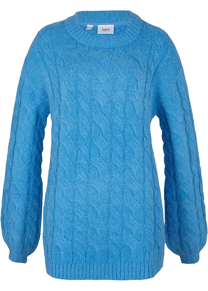 Joseph Strickpullover outlets blau Zopfmuster Casual-Look