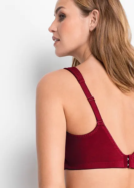 Soutien-gorge confortable en coton avec des bretelles larges