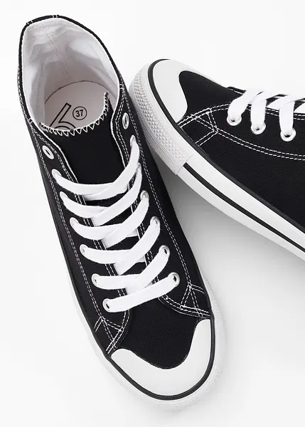 Baskets cool et décontractées noir