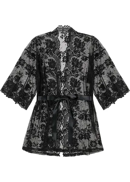 Eleganter Spitzenkimono