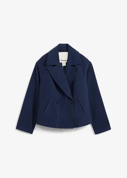 Modische Cabanjacke aus Wollimitat