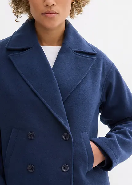 Modische Cabanjacke aus Wollimitat