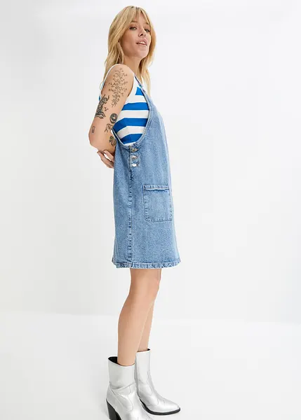 Robe Salopette Bleue Girbaud – Style Décontracté, Taille 36, Excellent état